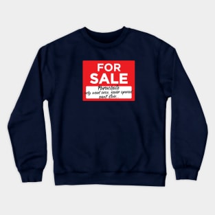 For Sale, Parachute Crewneck Sweatshirt